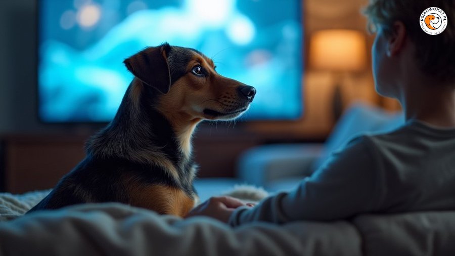 Czy pies rozumie telewizję? Co naprawdę widzi na ekranie
