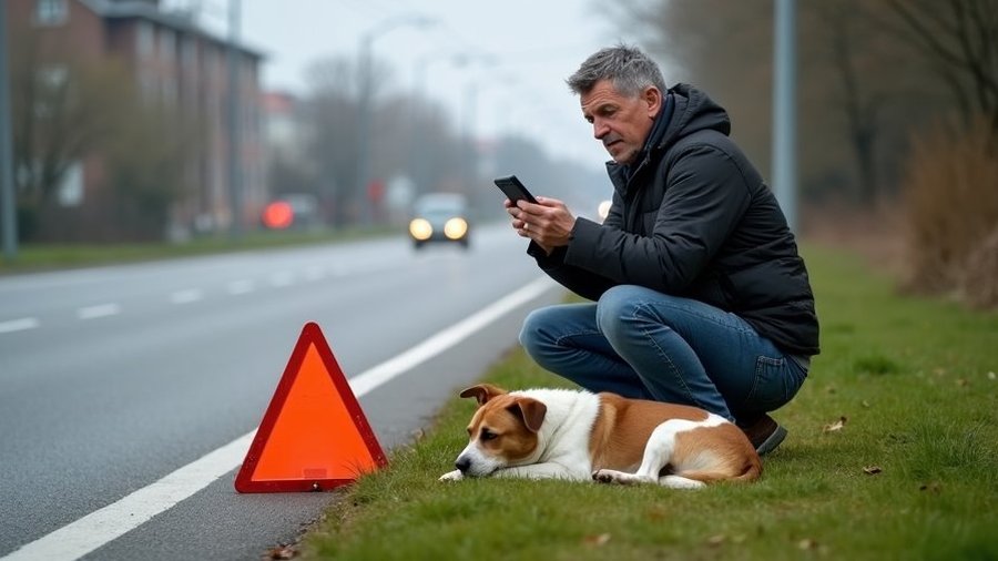 Potrąciłeś psa samochodem — co teraz? Obowiązki kierowcy według polskiego prawa